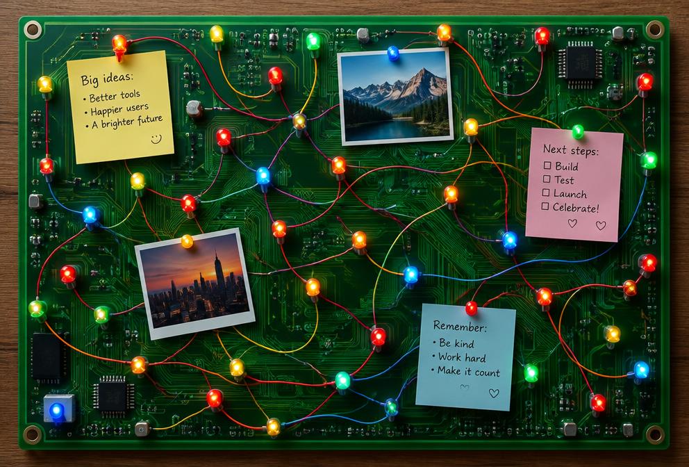 Add to your board — circuitry illustration